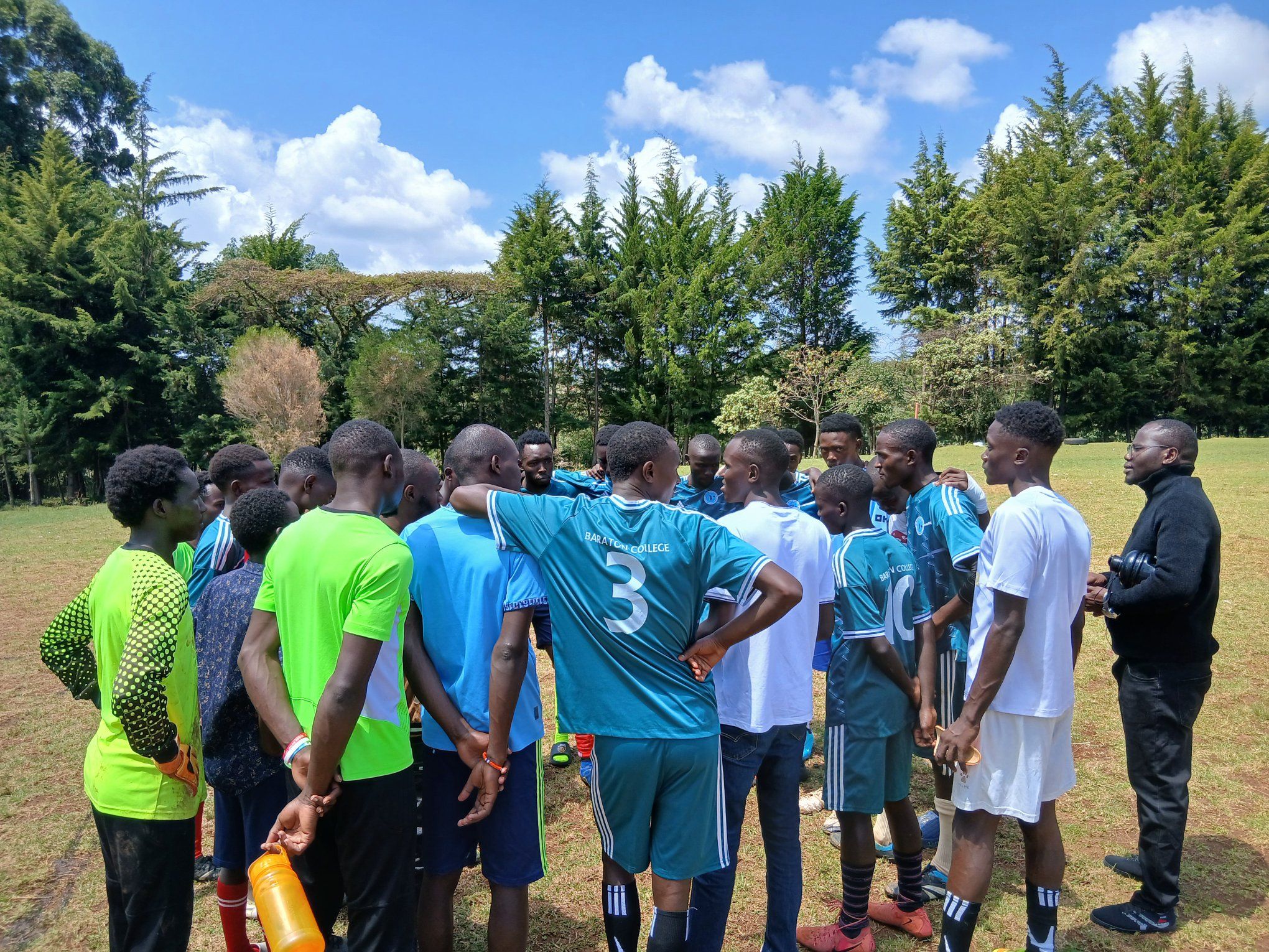 Baraton College on ground at Kaiboi National Polytechnic for the Principals’ Cup Tournament