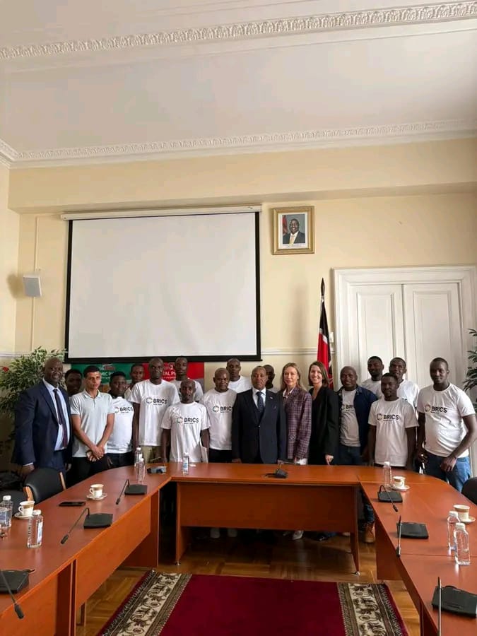 Baraton College Students Recieved by the Kenyan Ambassador to Russia