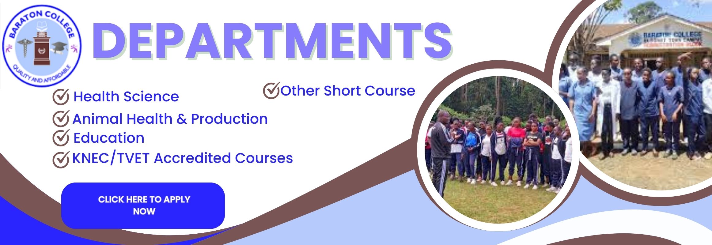 Baraton colleget banner 2